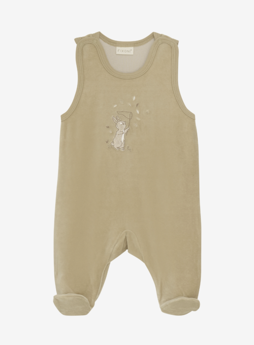 Fixoni - Body LS w.Velour Romper