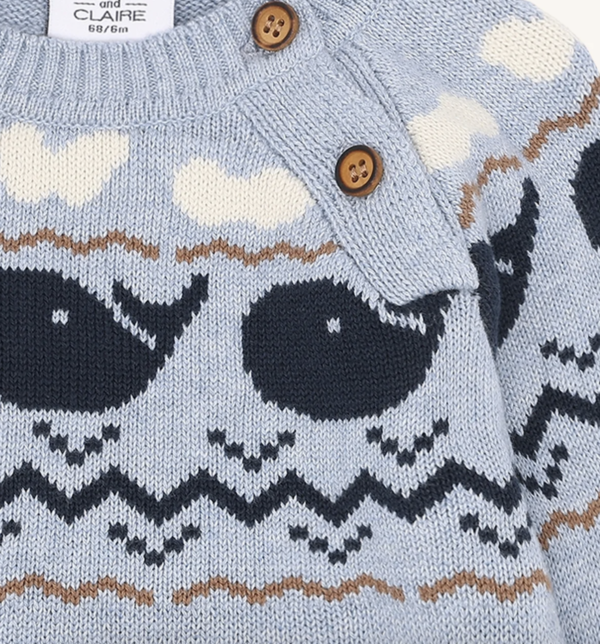 Knit HCPilou Whale