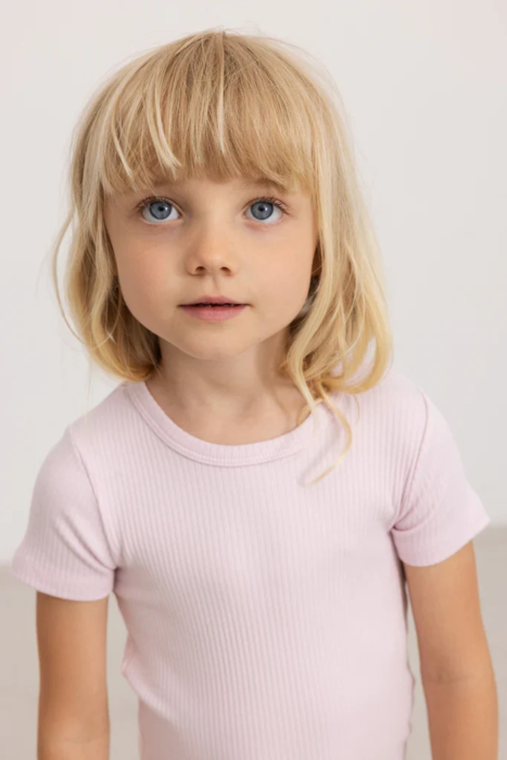 Plain Tee SS, T-shirt - Lilac Mist