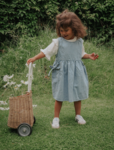 DON DENIM SPENCERDRESS - LIGHT DENIM BLUE
