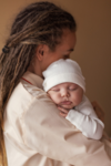 Belita, Pointelle, body, New Born - Gentle white