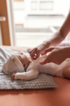 Belita, Pointelle, body, New Born - Gentle white