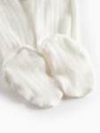 Rubetta, Pointelle, body, New Born - Gentle white