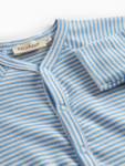 Renas, Modal Fine Rib, body, New Born - blue stripe