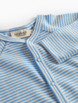 Rena, Modal Fine Rib, body, New Born - Blue stripe