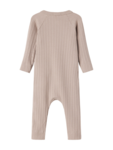 Rulo, Pointelle Rib, body, New Born - Soft beige