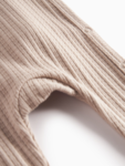 Rulo, Pointelle Rib, body, New Born - Soft beige