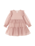 Tulle Dotty, dress, Kids - Faded rose