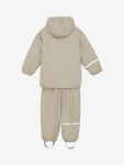 CeLaVi - Rainwear Set w. fleece - White Pepper