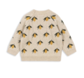 Belou Lemon Striksweater i Merinould – Blød & Varm