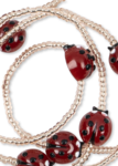 MARIEHØNE HALSKÆDE & ARMBÅNDSSÆT MARIEHØNE HALSKÆDE & ARMBÅNDSSÆT