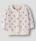 NBFSARAN LS KNIT CARD HEART LIL NBFSARAN LS KNIT CARD HEART LIL