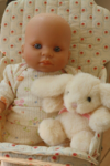 TEDDY BABY DOLL SET