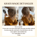 Magic Detangler børste med 20% kaffegrums