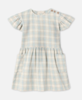 CHA CHA SS DRESS - SANDSHELL CHECK
