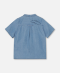 BALOU SS SHIRT - LIGHT DENIM BLUE