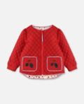 KOTA BERRY JACKET - POMPEIAN RED AOP