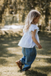 PARI SL TOP - DREAM BLUE CHECK