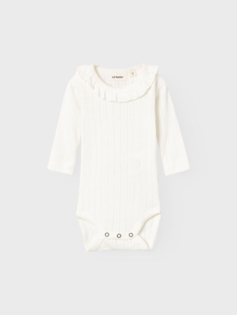 LANGÆRMET BODYSTOCKING - coconut milk