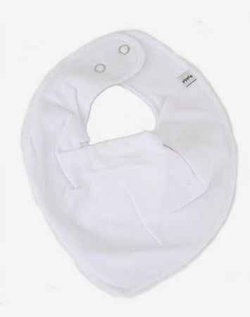 Pippi - Bandana Bib - Absorbent - White