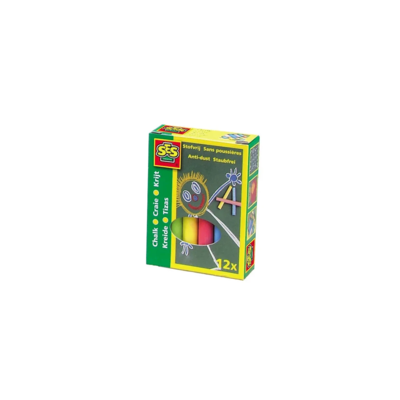 SES Creative - Kridt - 12 stk. farvede