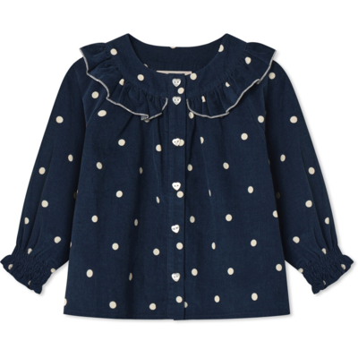 DOLLY DOT BLOUSE