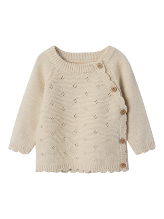 NBFLAGUNA LS WRAP KNIT LIL NOOS