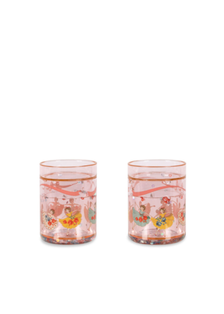 2-pak Glitter Cups – Dansende Glitter i Smukke Glas