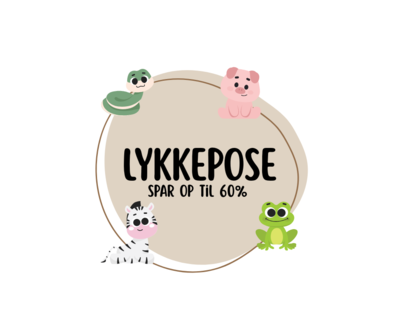 Lykkepose stor - pige