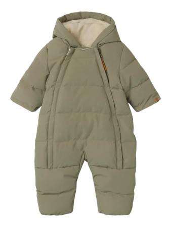 NBMLAMEDOW03 PUFFER SNOWSUIT FO LIL
