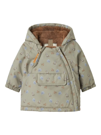 NBMLASNOW05 JKT AOP FO LIL