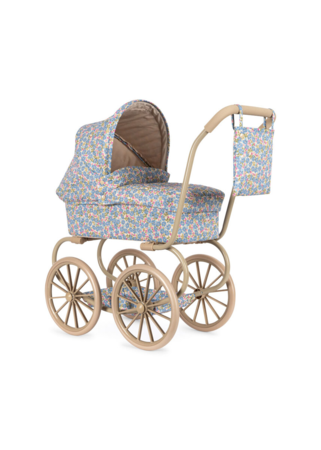 MINNIE vintage dukkevogn i miniformat – let at manøvrere