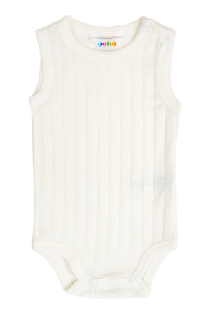 Øko uld silke  Body off-white