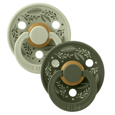 Colour Holiday Leaf 2 Pack - Sage/Hunter Green size 2