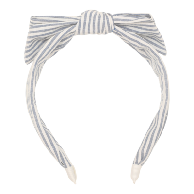 Mimi & Lula - Hårbøjle - Seaside Stripe Bow Amalfi