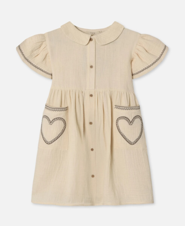 AMOUR SS DRESS - SANDSHELL