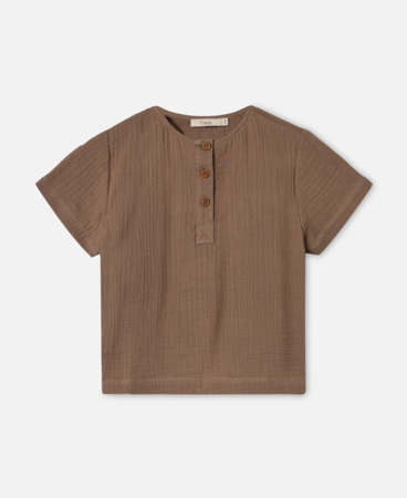 CHA CHA SS SHIRT - PINE BARK