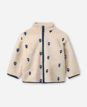 TEDDY BALLOON JACKET - SANDSHELL