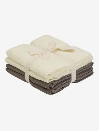 Pippi - Cloth Muslin solid (4-pack)