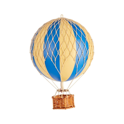 Luftballon 30 cm dobbelt blå