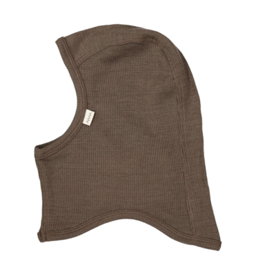Balaclava, Uld Rib Elefanthue - Terre